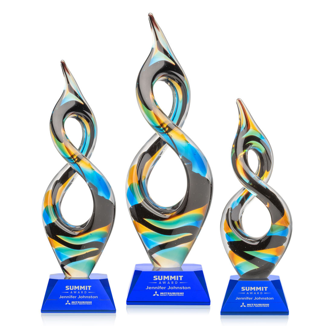 Cosenzo Award on Sheffield Base - Blue