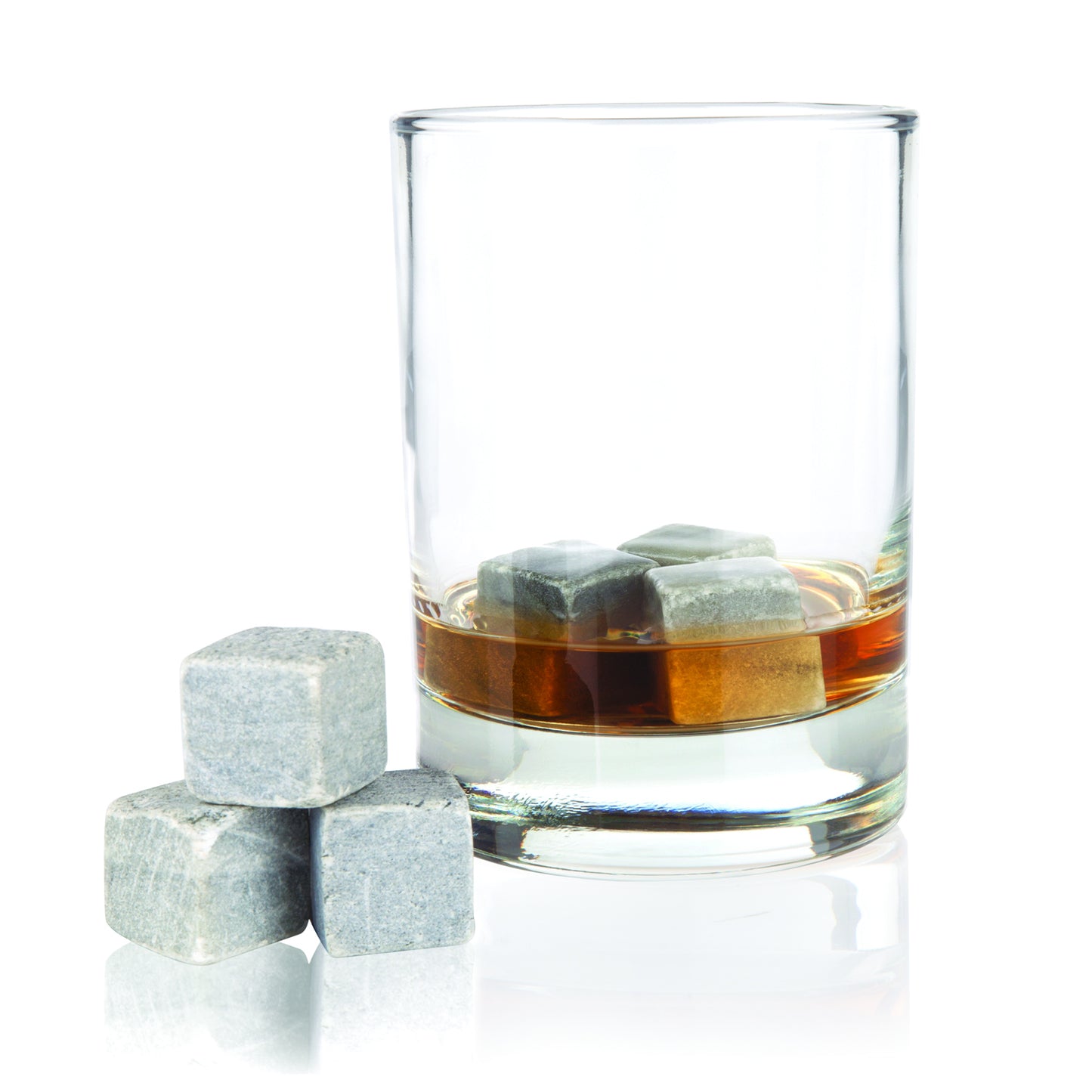 True® Glacier Rocks® 6 Piece Soapstone Cube Set