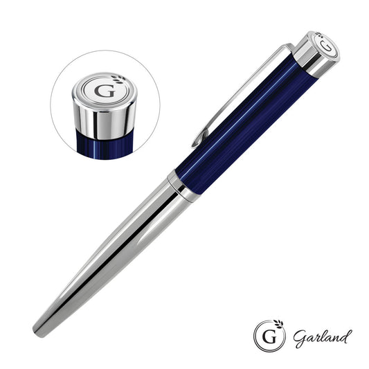 Garland® Executive Monogram Empire Felt Tip Pen - Chrome