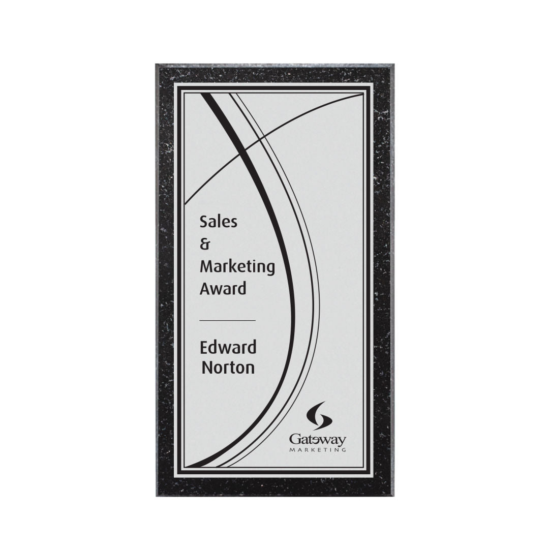 Baltimore/Everett Plaque - Silver/Tall