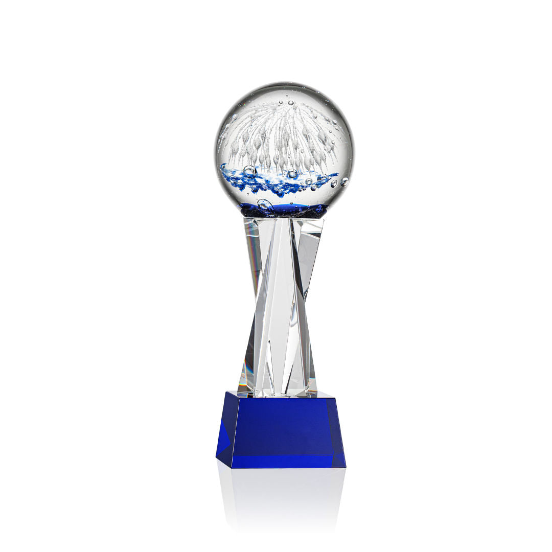 Starburst Award on Grafton Base - Blue