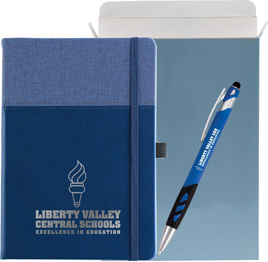 NEWPORT JOURNAL AND NAVISTAR PEN GIFT SET