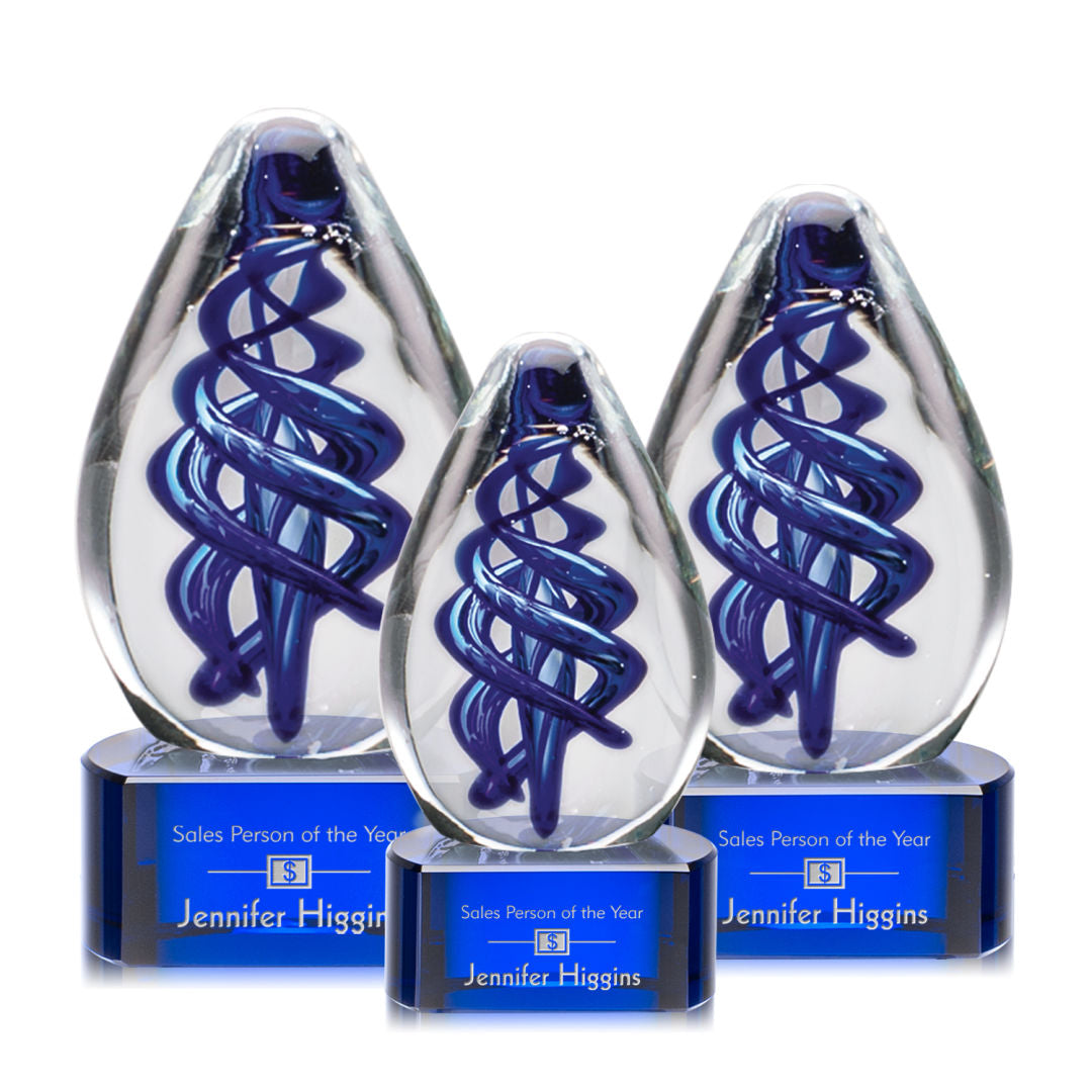 Expedia Award on Paragon Base - Blue