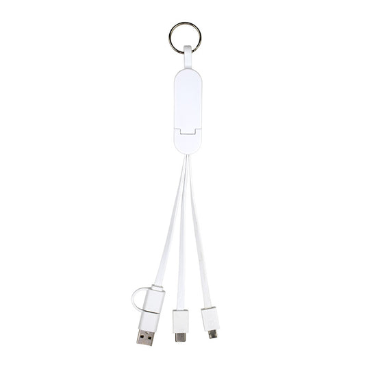 “ESCALANTE” 5-in-1 Cell Phone Charging Cable w/Phone Stand