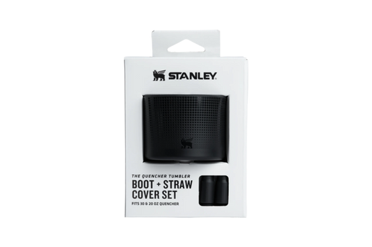 Stanley Quencher 20oz/30oz Boot and Straw Cover Set - Black
