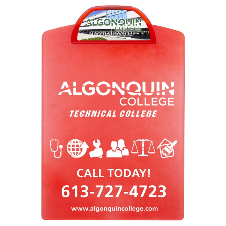 “Dwight FC” Letter Size Clipboard with PhotoImage ® Full Color Imprint* on Clip