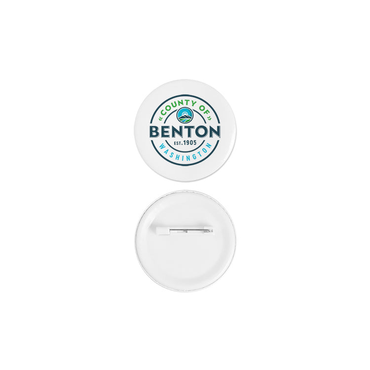 White 2" Round Buttons