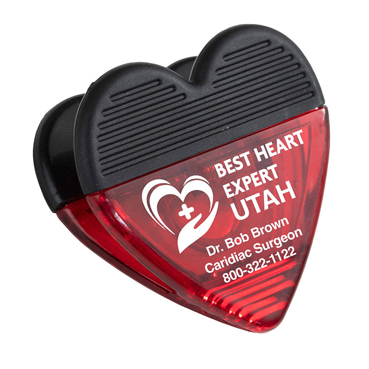 "CORAZON" Heart Shaped Accessory And Memo Clip