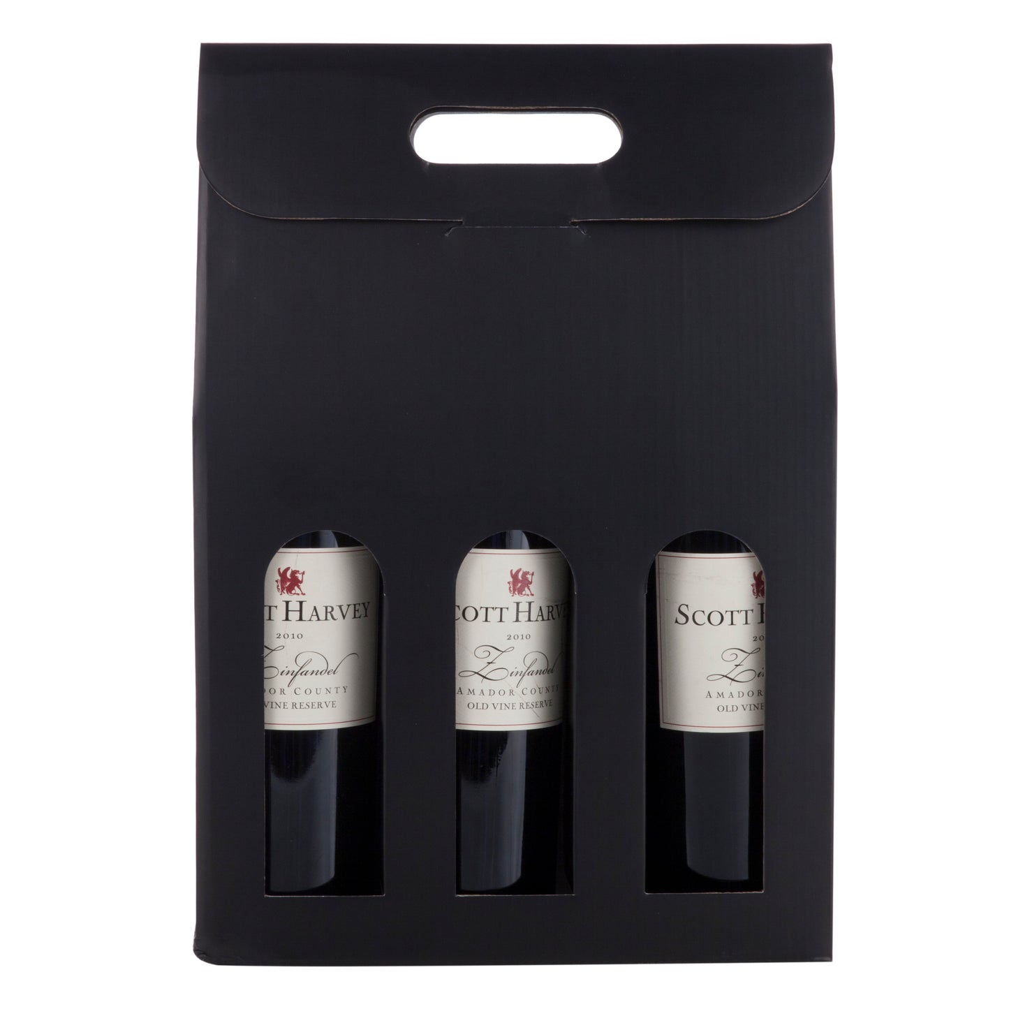 Cakewalk Marketplace: 3-Bottle Wine Carrier Box