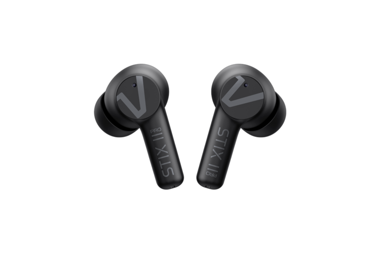 Veho STIX II Pro True Wireless Earphones - Carbon Black