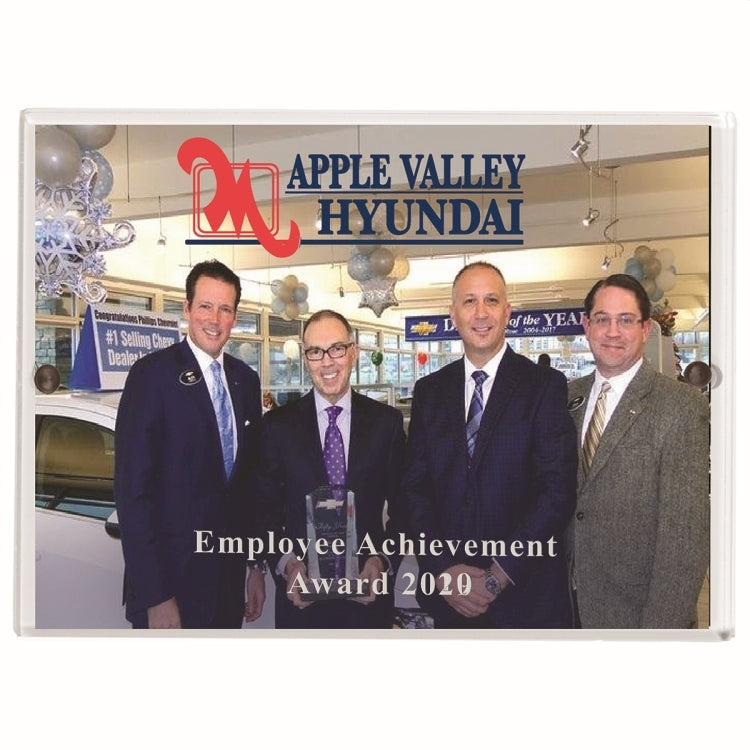 Screen Printed Acrylic Magnetic Frame (6"x 8"x 3/4")