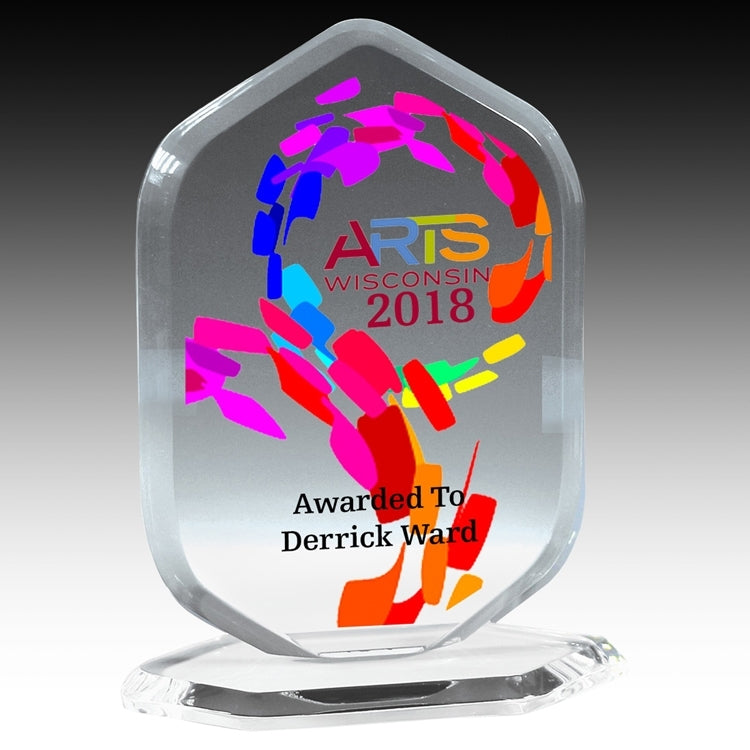 Ocean Series Acrylic Billboard Award4-Color Process (5"x 6 3/4")