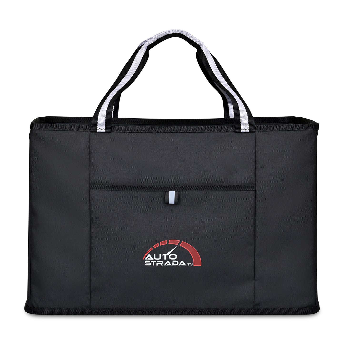 Black Structure Utility Tote