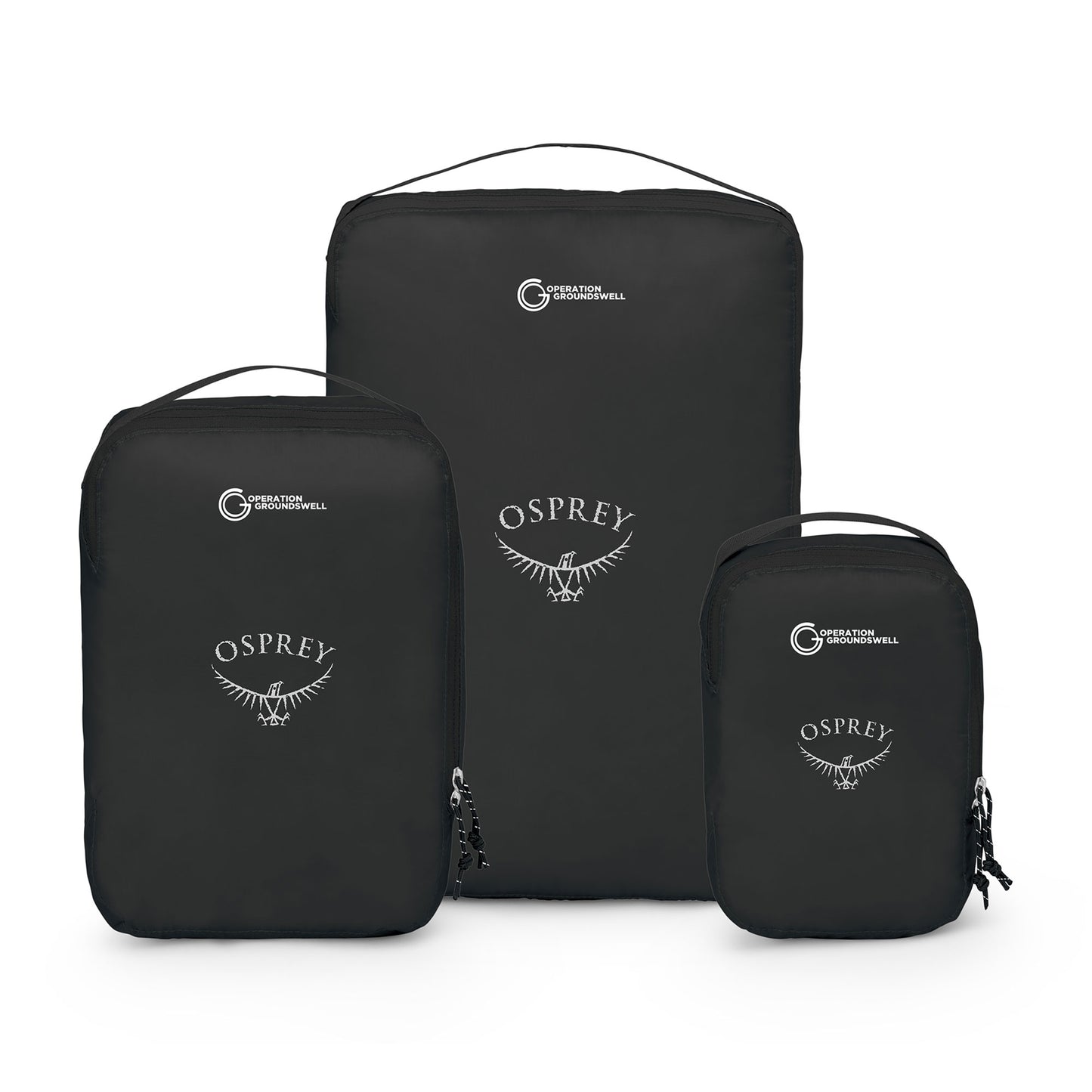 Black Osprey Ultralight Packing Cube Set
