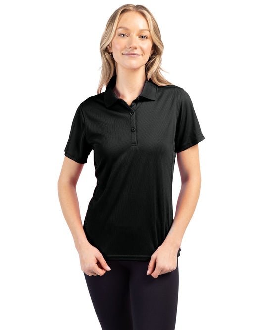 Black Clique Ice Pique Womens Tech Polo - XS