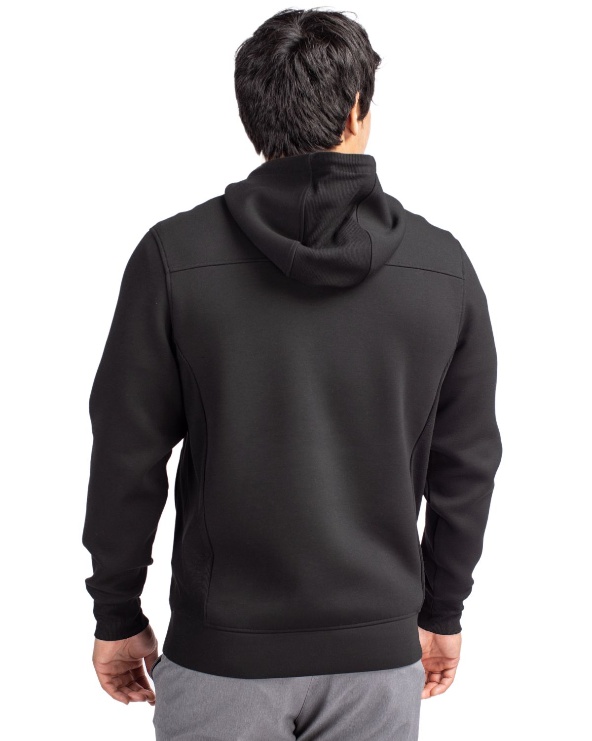 Cutter & Buck Roam Epic Versatility Half Zip Recycled Mens Hooded Pullover