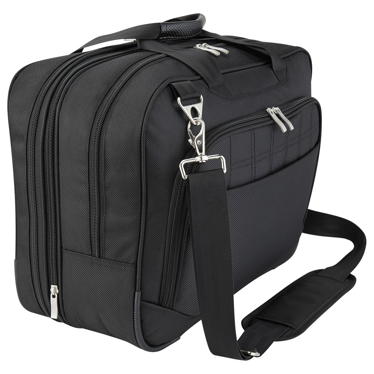 BLACK Superlative Laptop Briefcase grouped