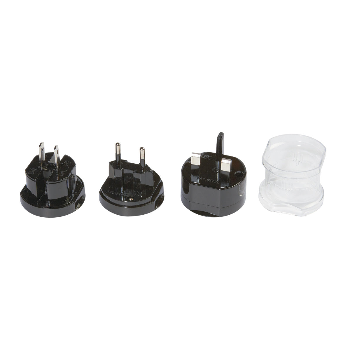 BLACK Universal Travel Adapter grouped