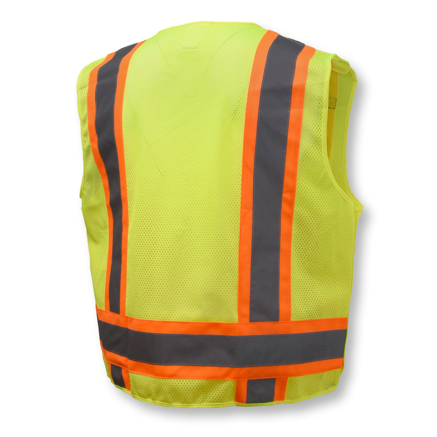 SV46 Surveyor Type R Class 2 Breakaway Two Tone Safety Vest - Green - Size 2X