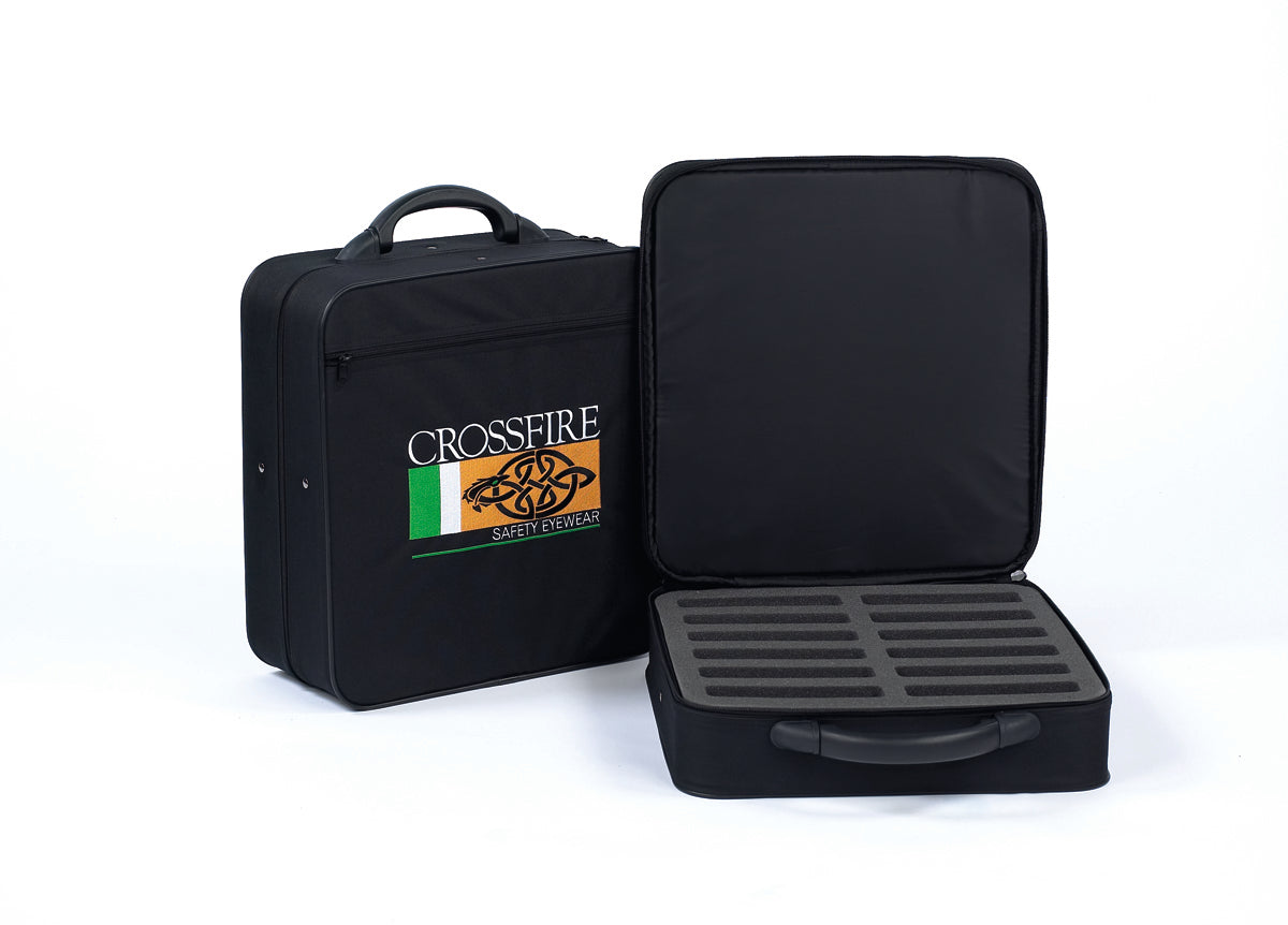 Safety Eyewear Sample Case - 12 Piece Capacity
