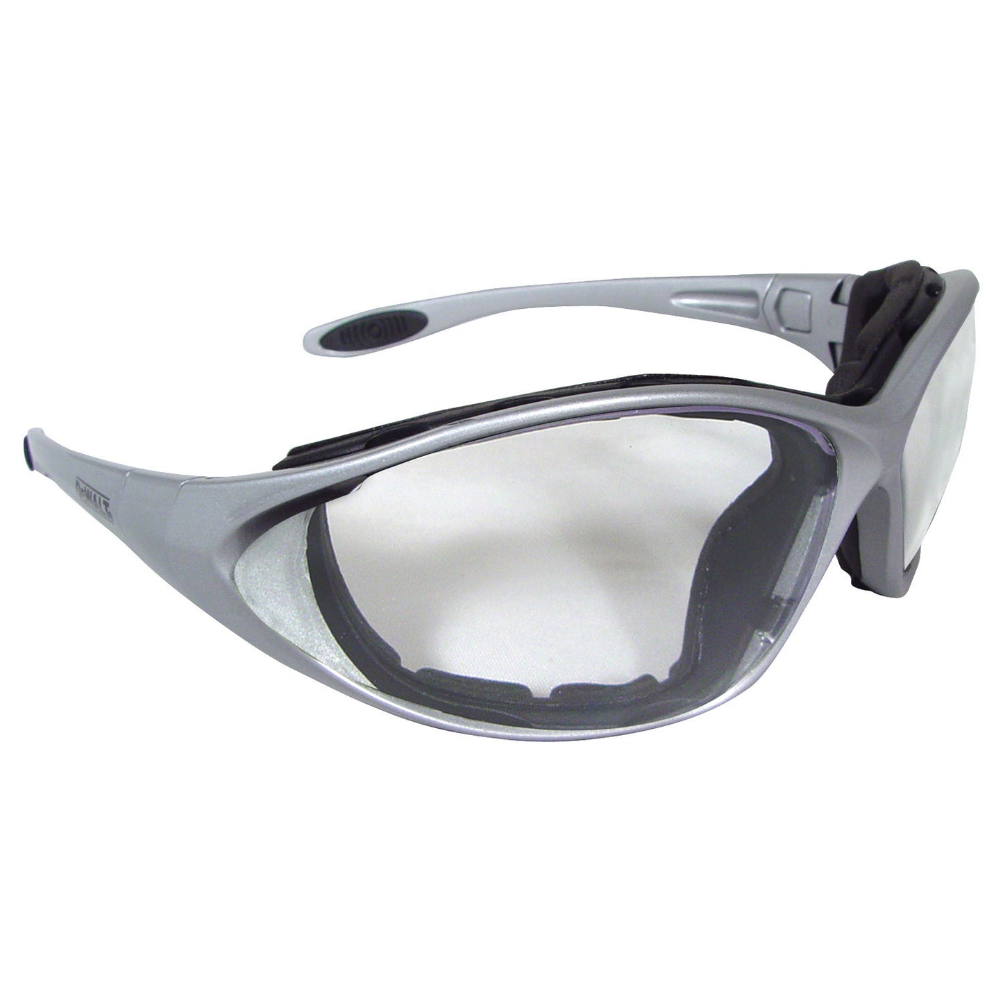 DPG95 Framework™ Protective Eyewear - Silver Frame - Clear Anti-Fog Lens