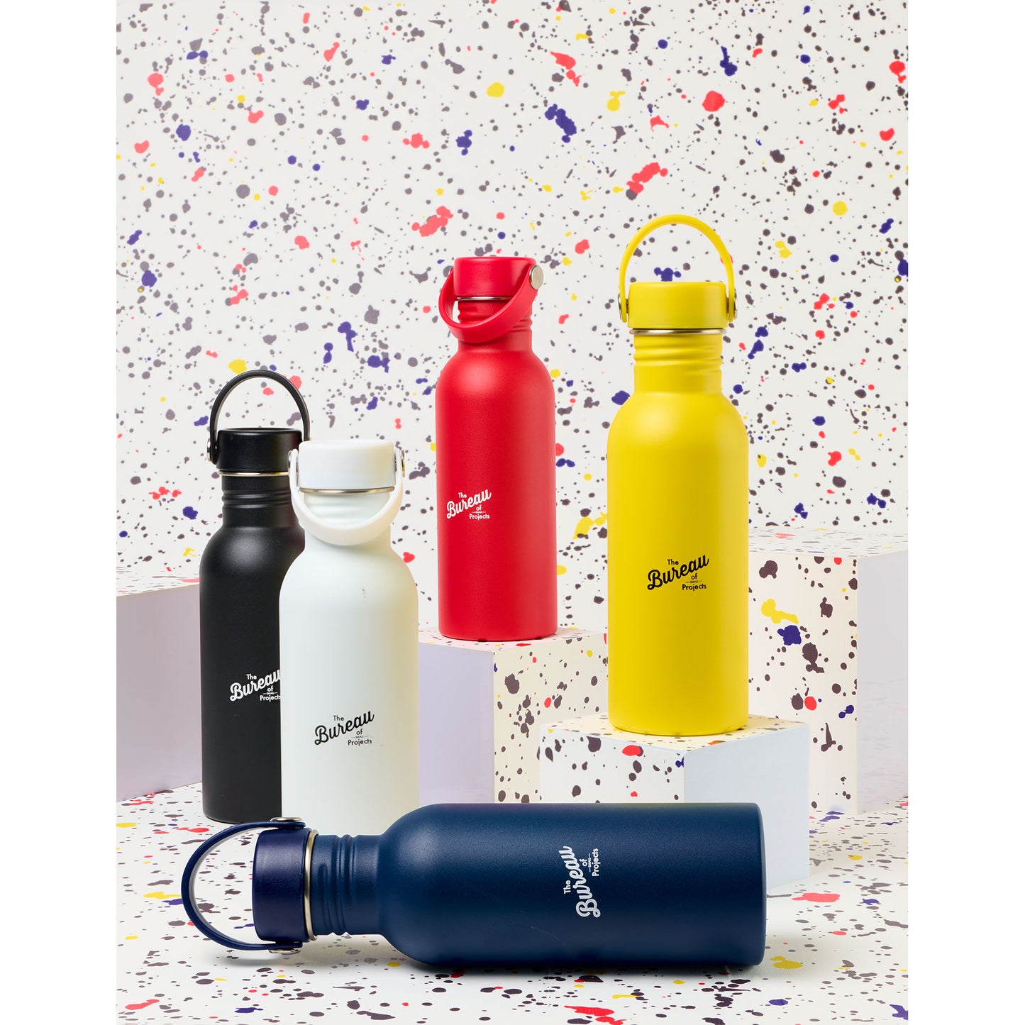 Matte Navy Arlo Classics Stainless Steel Hydration Bottle - 20 Oz.