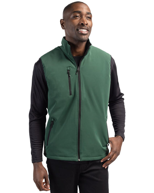 Bottle Green Clique Equinox Insulated Mens Softshell Vest - S