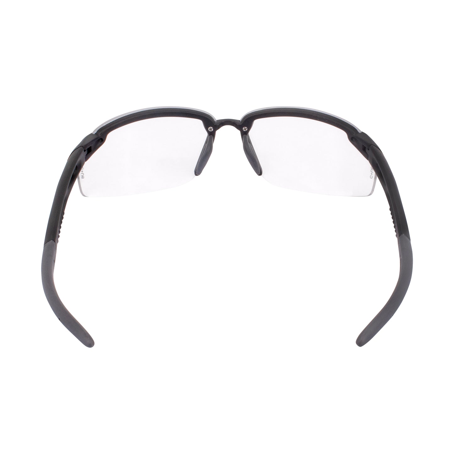 ES5W Premium Safety Eyewear - Matte Black Frame - Clear Lens