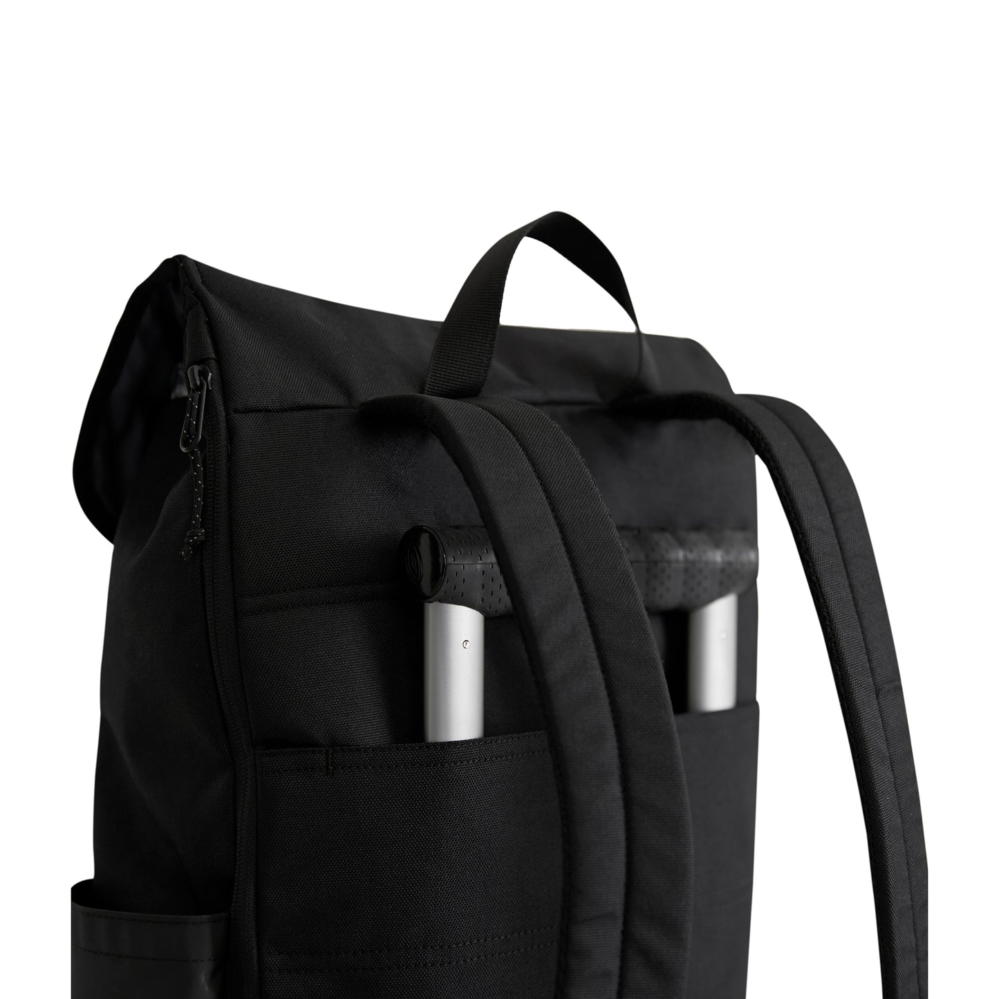 Jet Black Timbuk2 City Compass Flap Backpack