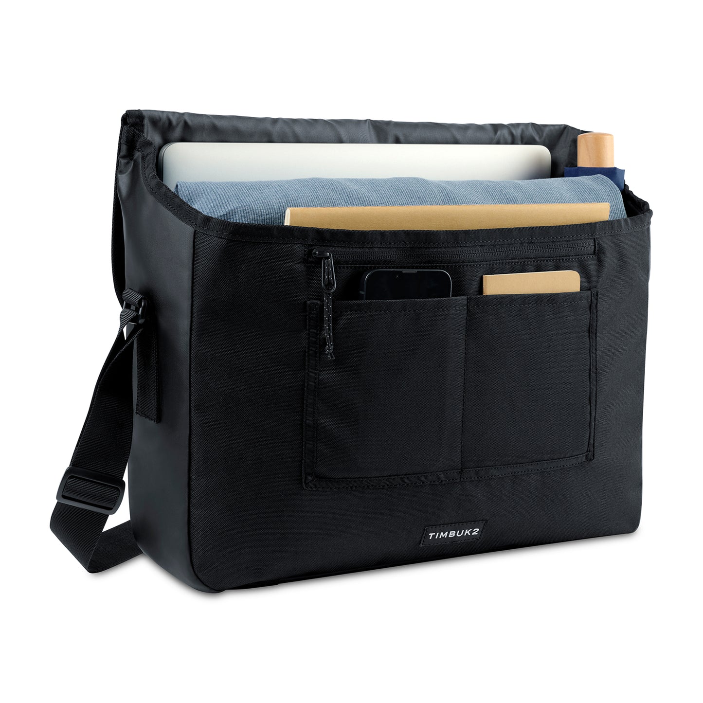 Jet Black Timbuk2 City Compass Messenger Bag