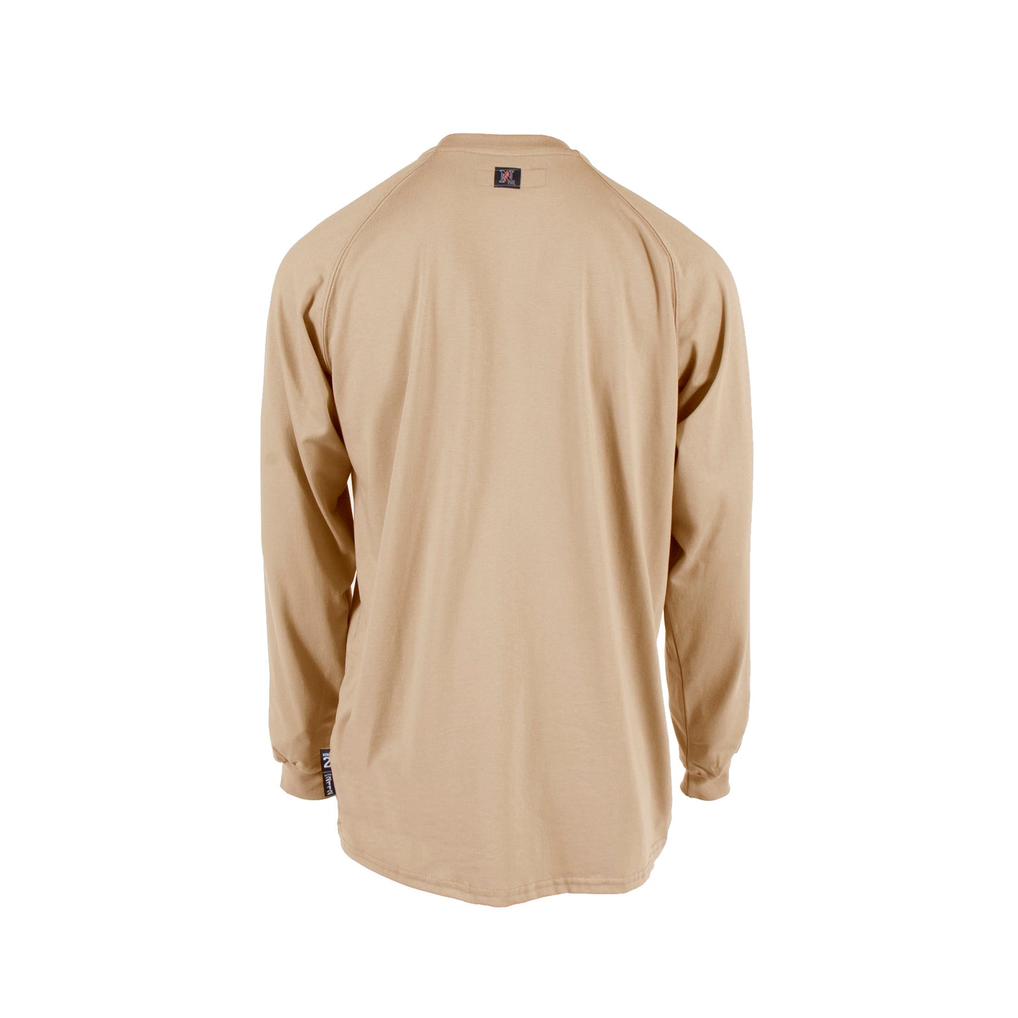 VI6HS 6 oz Cotton FR Henley Shirt (CAT 2) - Gray - Size 2X