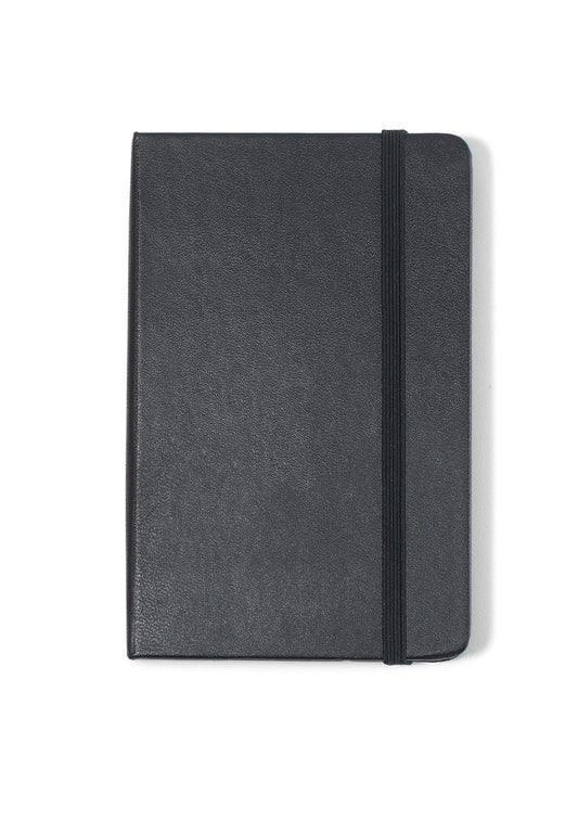 Black Moleskine® Hard Cover Plain Pocket Notebook