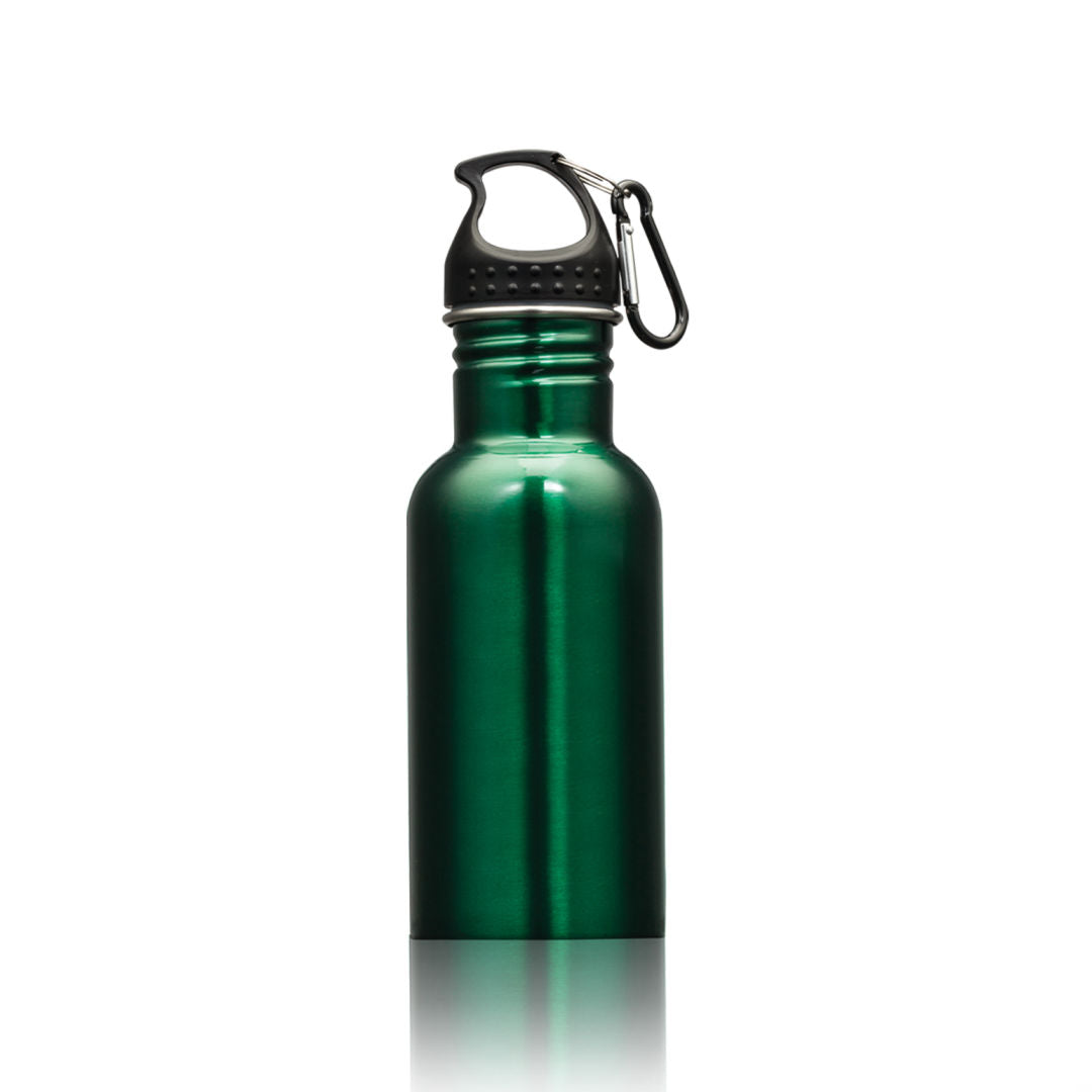 Wide Mouth Bottle with Carabiner - 16oz