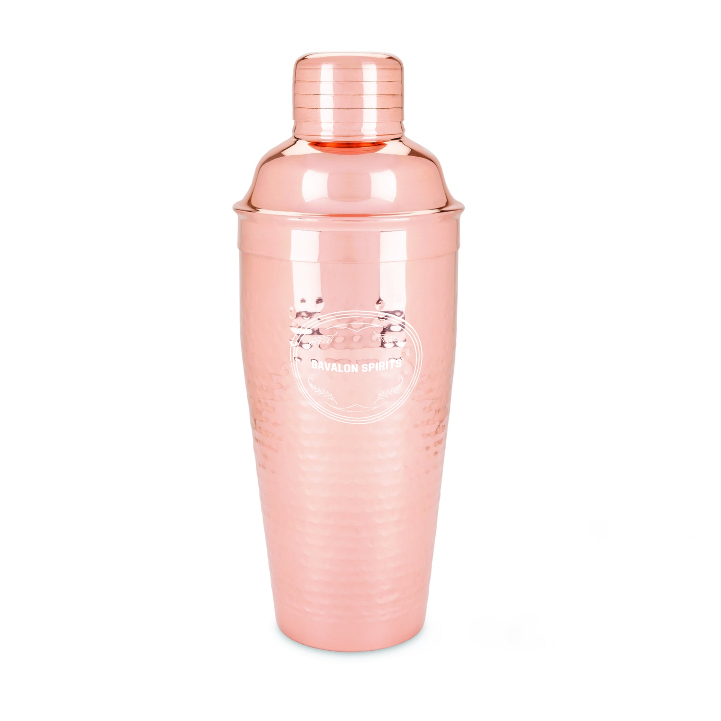 Twine Living® Hammered Copper Cocktail Shaker