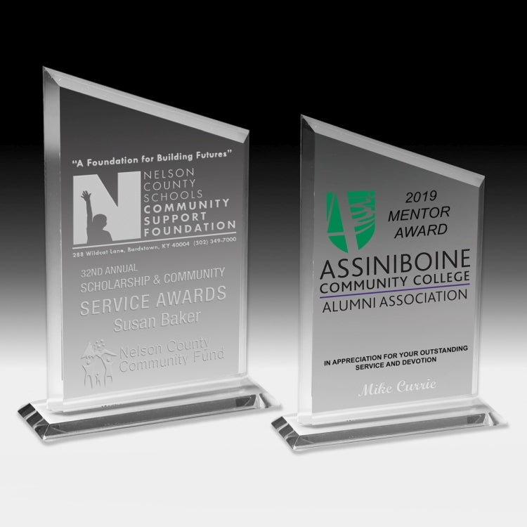 Screen Printed Billboard Award (5 1/2"x 8 3/4"x 3/8")