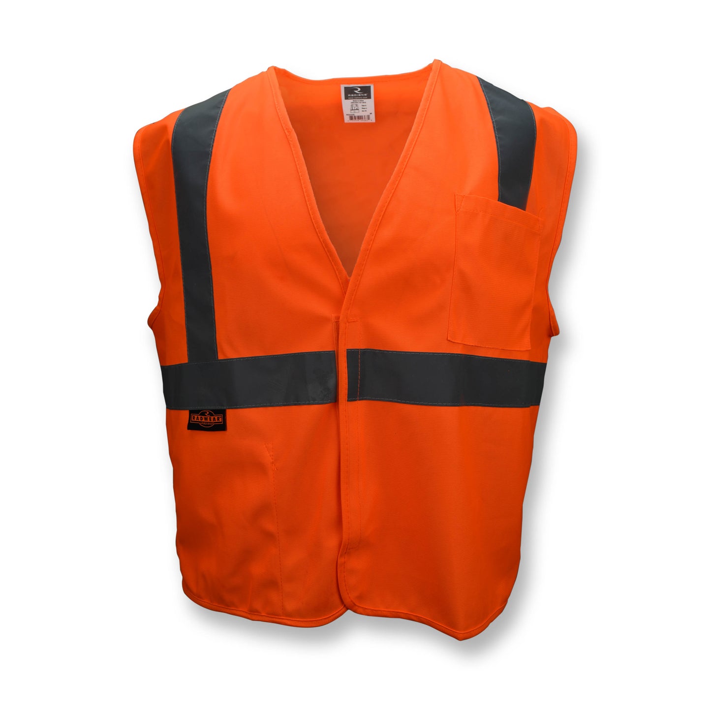 SV2 Economy Type R Class 2 Solid Safety Vest - Green - Size 2X