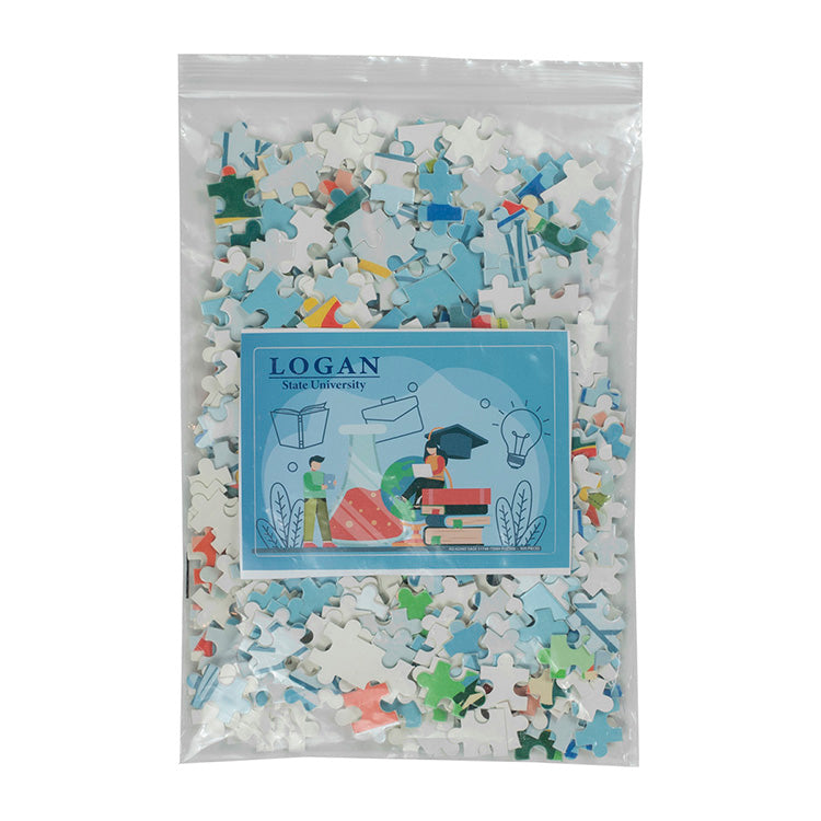 "QUINCY" 500 Piece Full Color Custom Jigsaw Puzzle