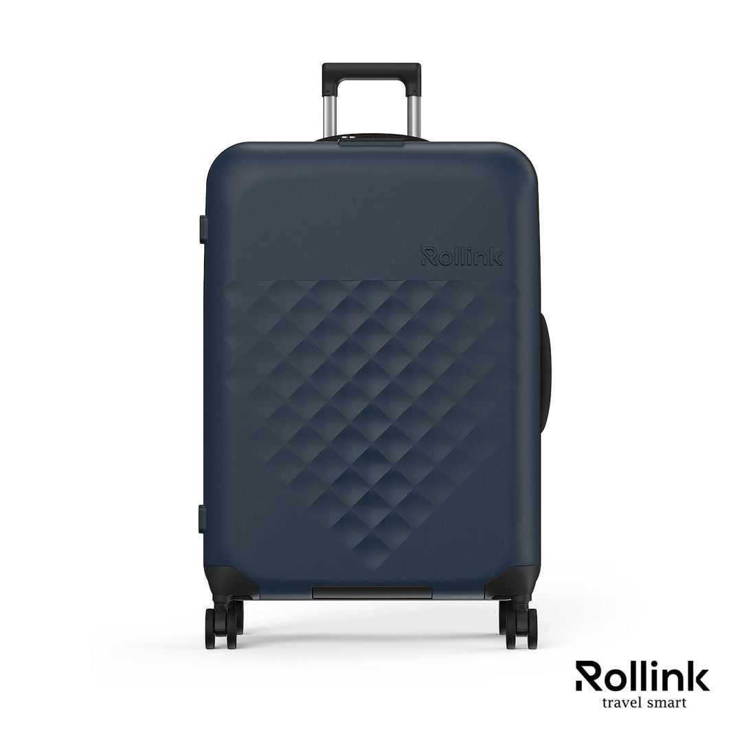 Rollink® Flex 360 Large Checked 4 Wheel Suitcase