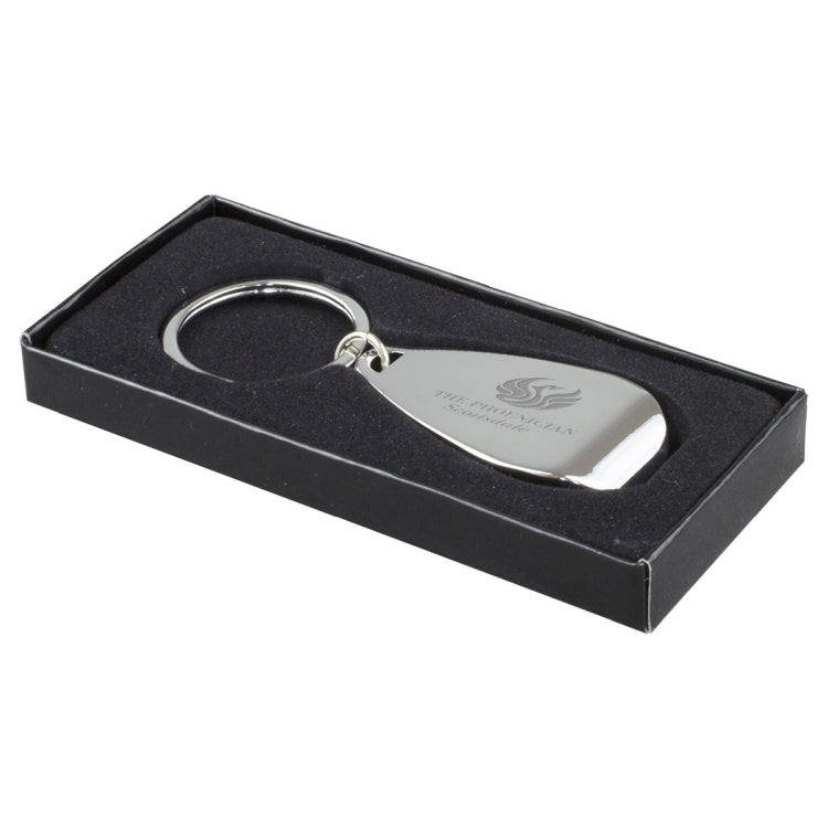 "Elite" Laser Engraved Metal Bottle Opener Keyholder