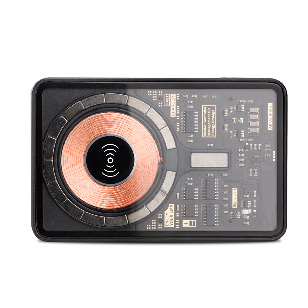 Lucid Transparent MagSafe Wireless Power Bank