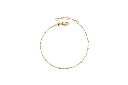 Kendra Scott Single Satellite Chain Bracelet in 18K Yellow Gold Vermeil
