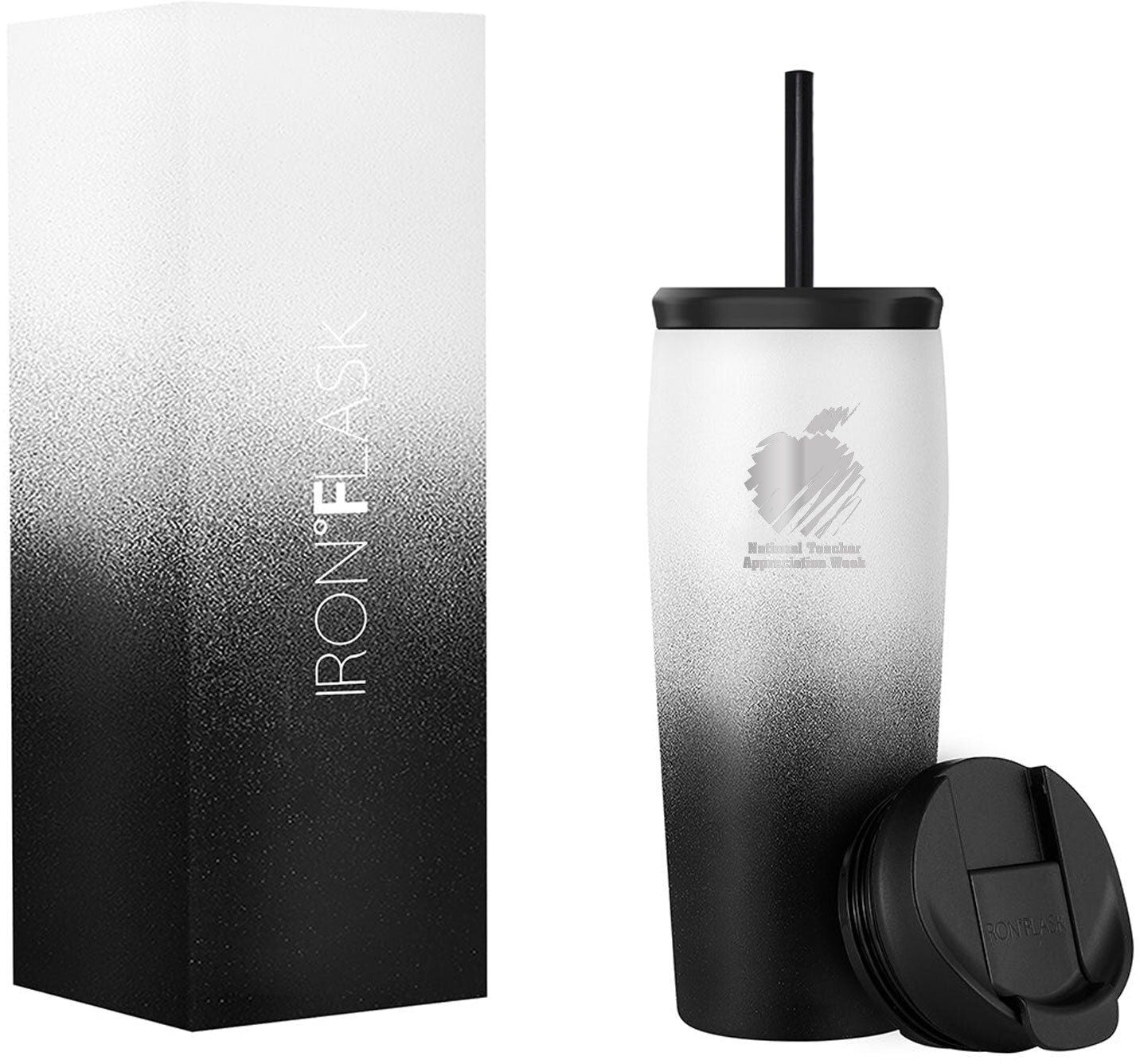 IRON FLASK NOMAD TUMBLER GRADIENT COLORS 20 OZ