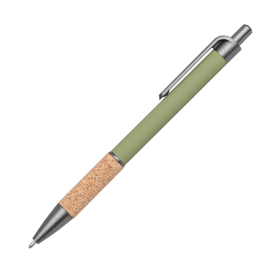 Otto Metal Pen w/Cork Grip & Black Refill