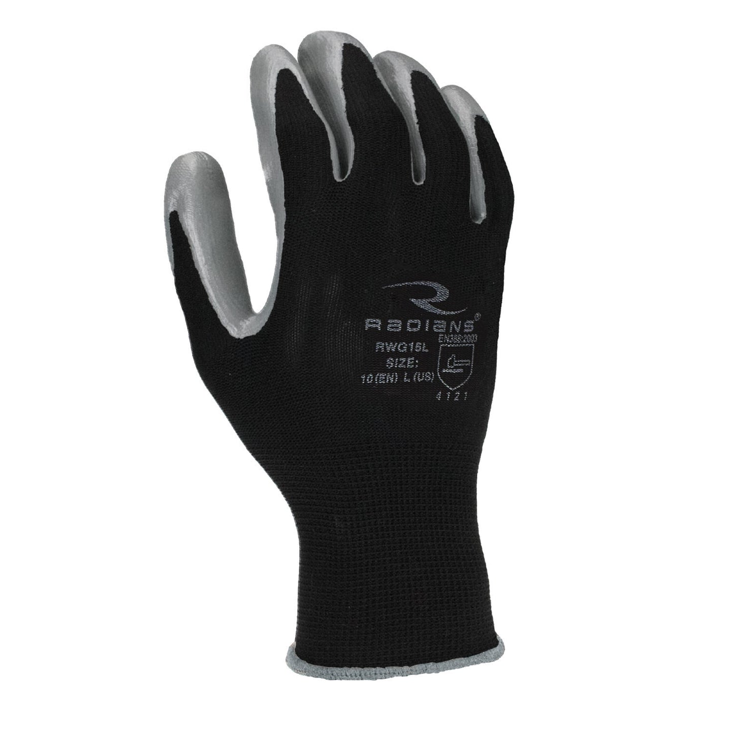 RWG15 Smooth Nitrile Palm Coated Glove - Size L