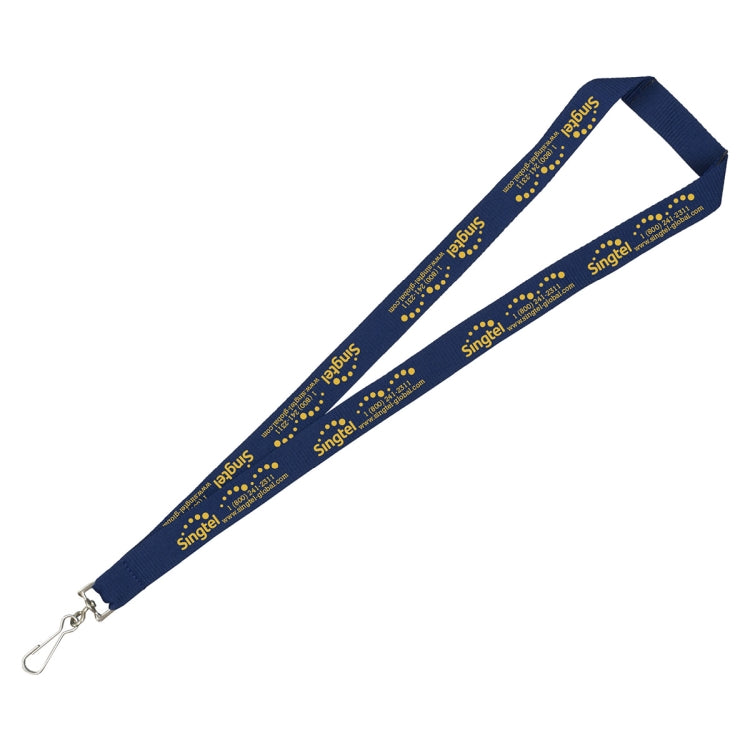 "ANBURN" 3/4" Overseas Silkscreen Lanyard - Overseas Production