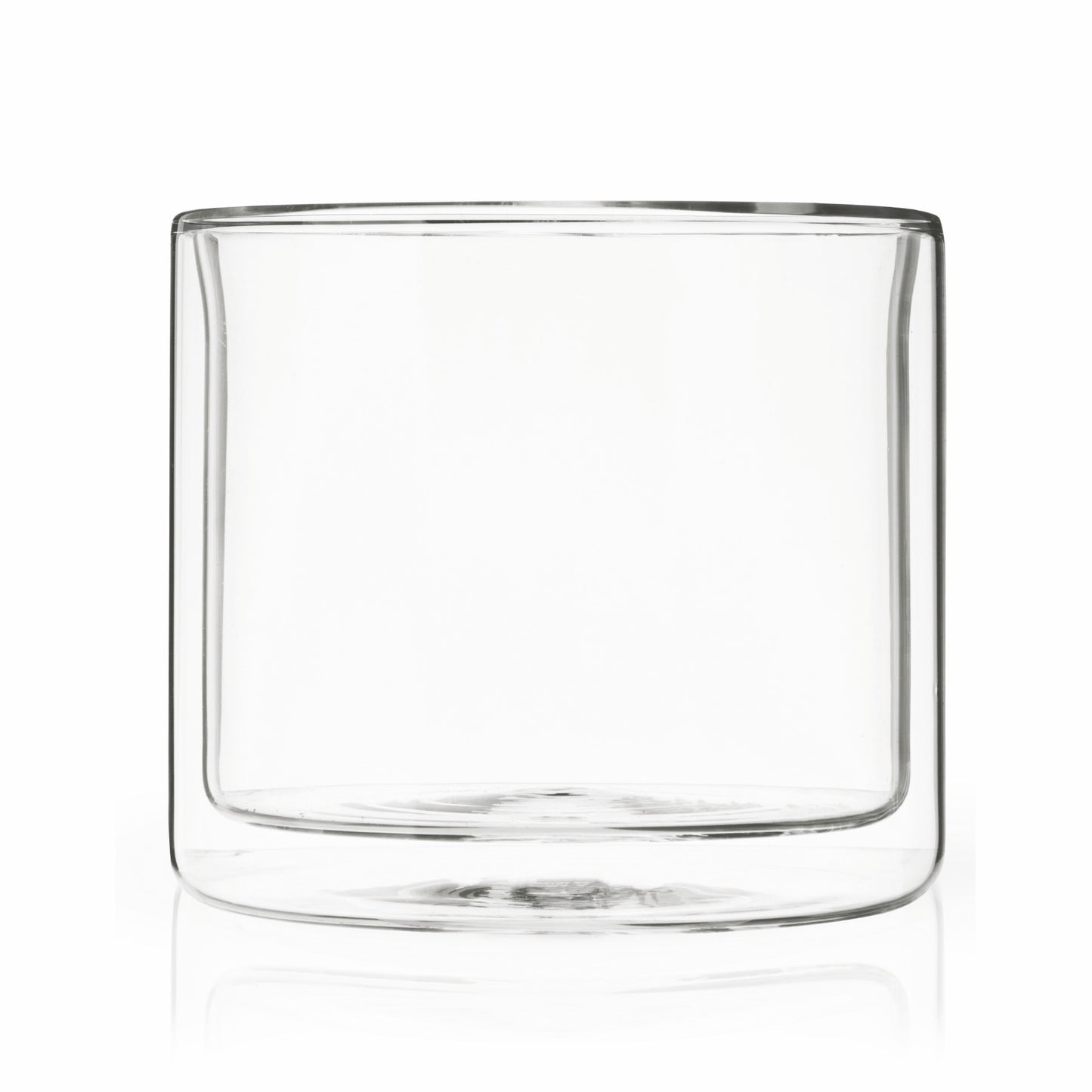 Viski® Double Walled Old Fashioned Glass