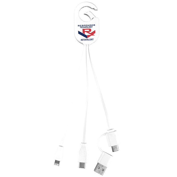 "Jupiter" 12 Piece Safety Kit in Zipper Pouch with Carabiner Attachment