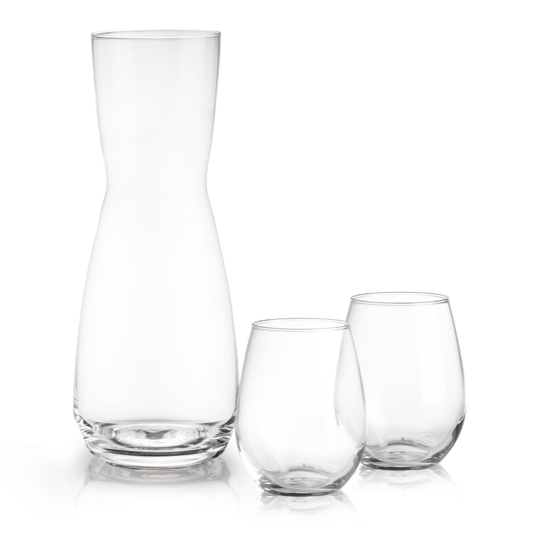 Mason Carafe & Ossington Stemless Wine