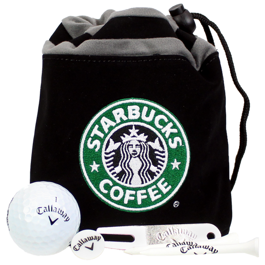 Black Callaway 6-Ball Pouch with Tee Pack