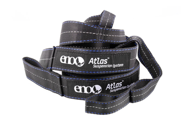 ENO Atlas Hammock Straps - Black/Royal